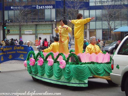 Falun Dafa, Milwaukee St. Patrick's Day Parade 2006