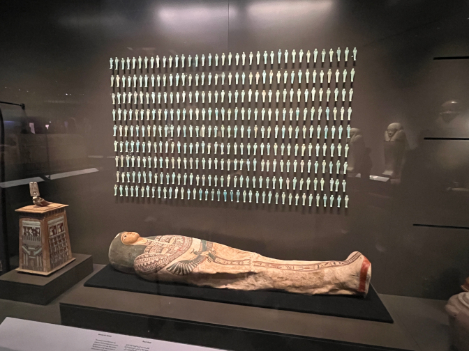 Grand Egyptian Museum: Mummy and Shabtis