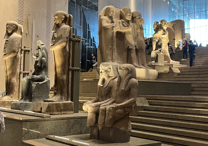 Grand Egyptian Museum: Grand Staircase