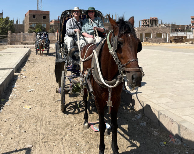 Arrival at Edfu Temple