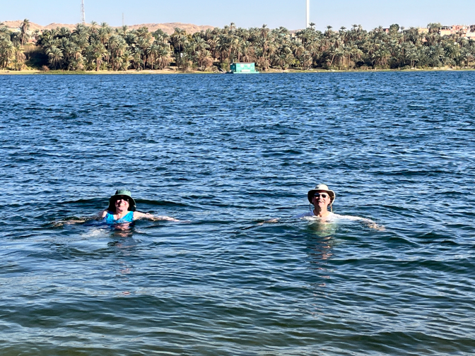 Swimming in the Nile