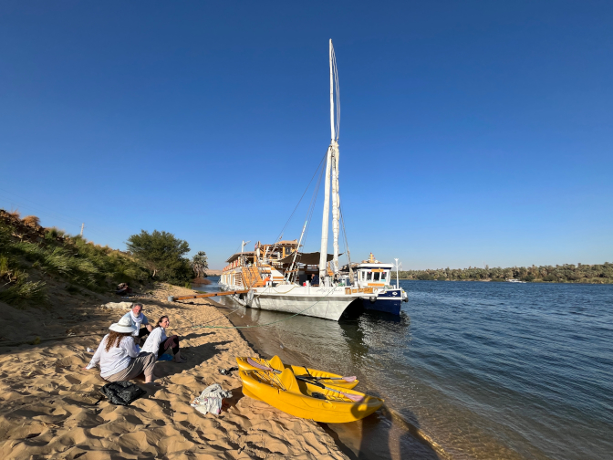 Swimming in the Nile