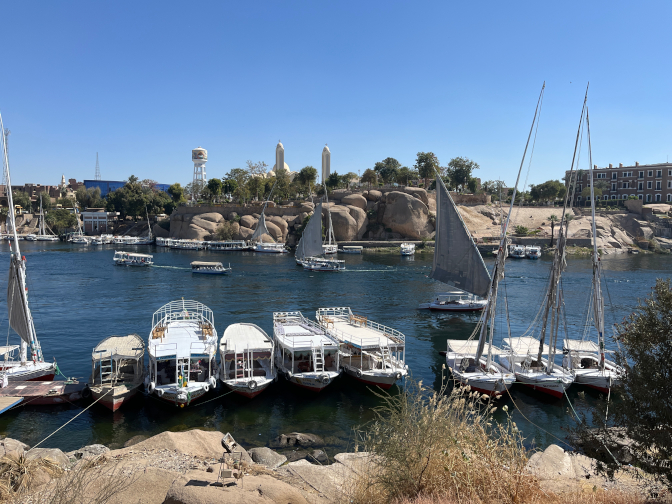 First Cataract viewed from Elephantine Island