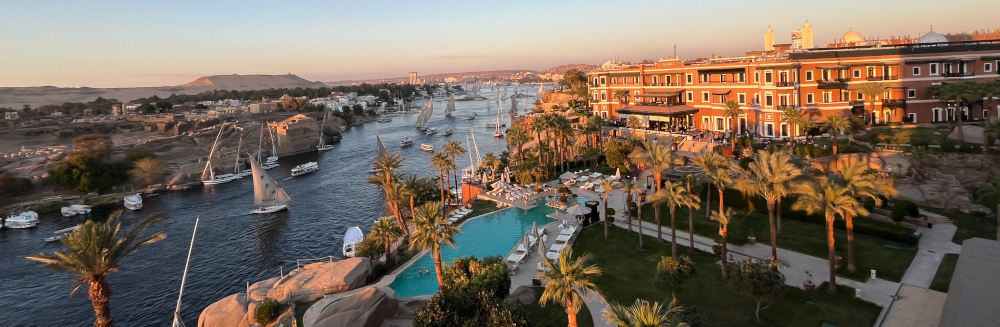 View from Nile Opera Suite balcony