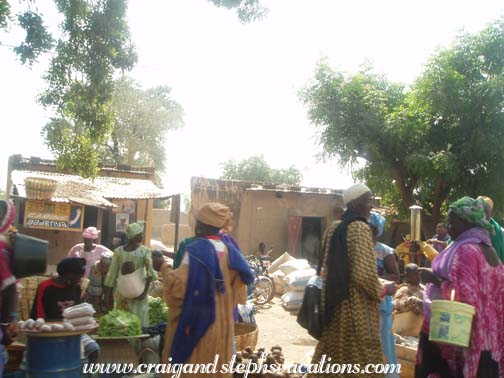 View from the drive to Segou