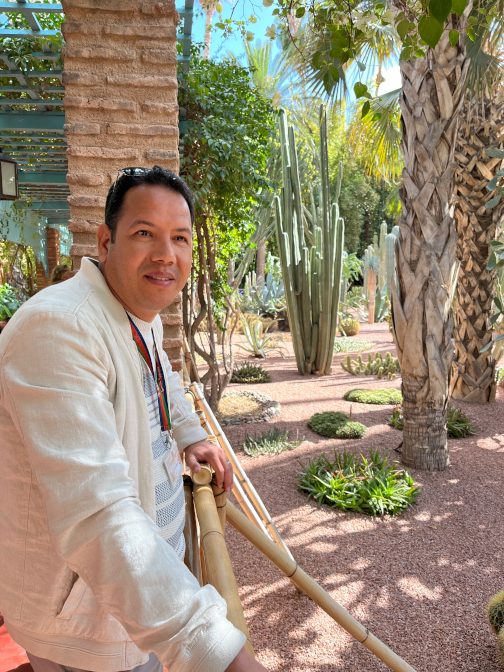 Jamal, Majorelle Gardens