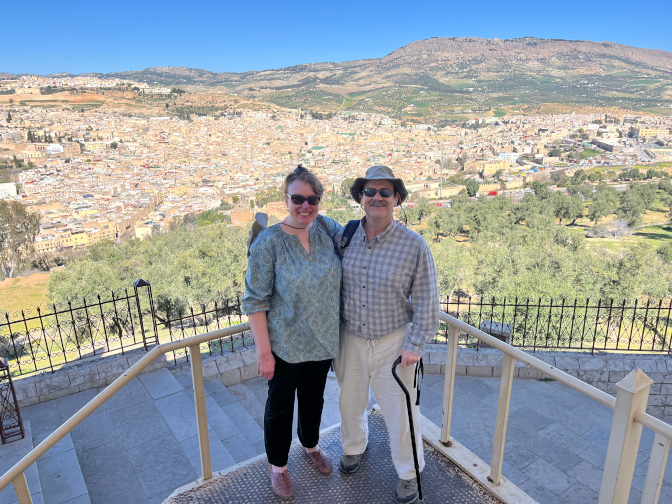 Panoramic View of Fes from Borj de Sud