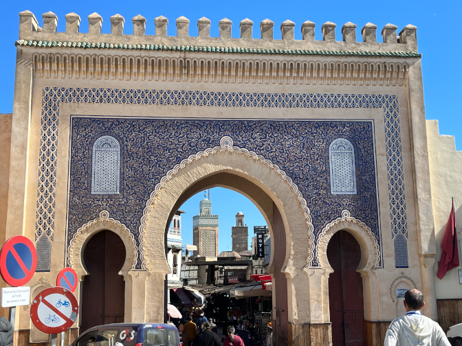 Bab Boujloud (The Blue Gate), Fes El Bali