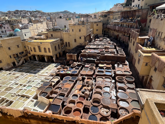 Chouara Tannery, Fes El Bali