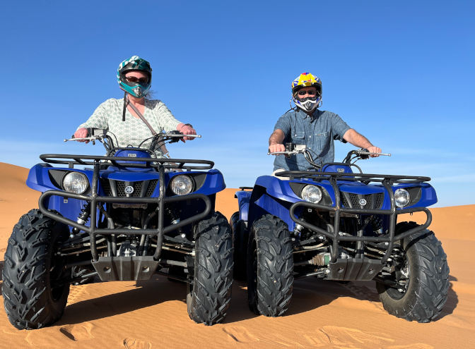 ATV ride in the dunes