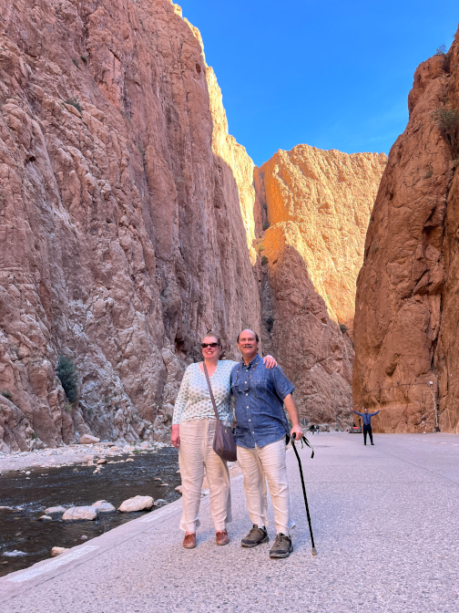 Todra Gorge (with Majid photobomb)