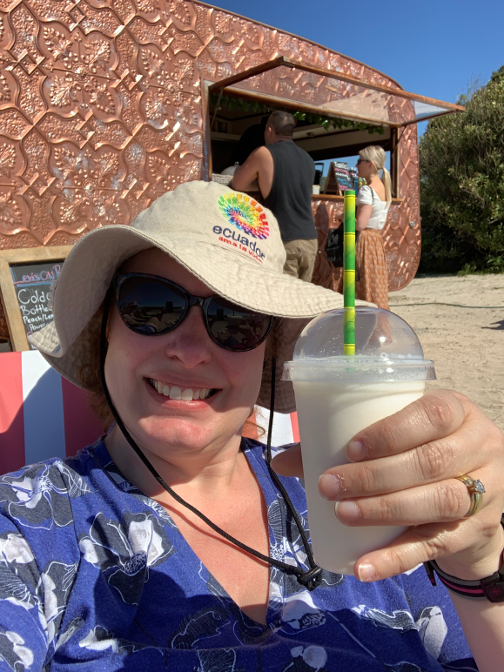 Milkshake selfie, Lexi's on Rotto