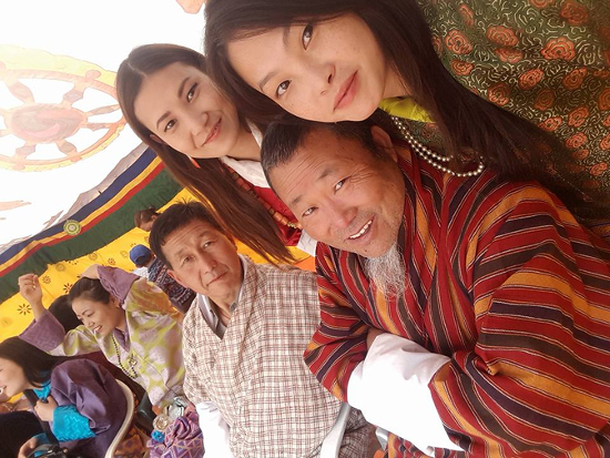 Apa with Tshering and Kezang