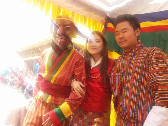 Atsara, Tshering, and Sonam