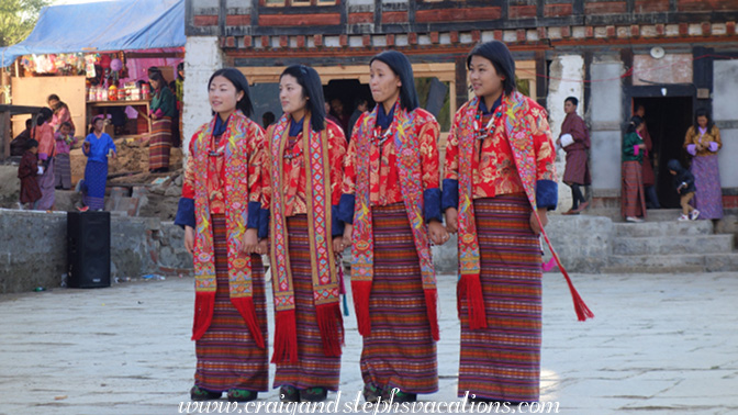 Traditional dancers