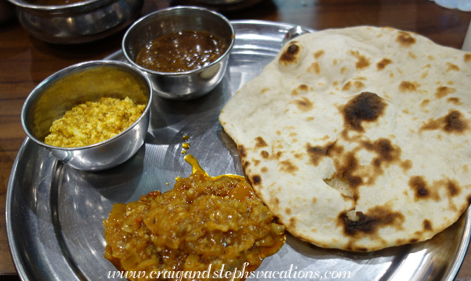 Dinner at Bharawan Da Dhaba