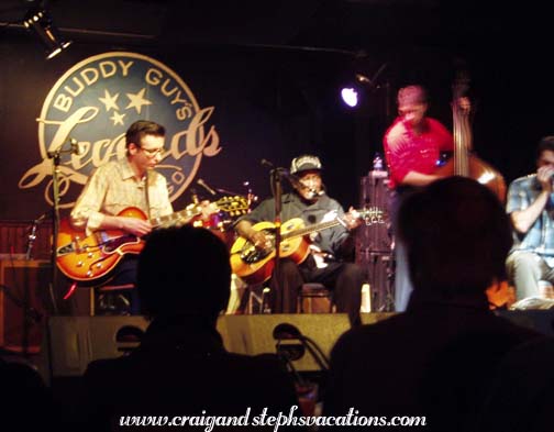 Honeyboy Edwards performs with Devil in a Woodpile