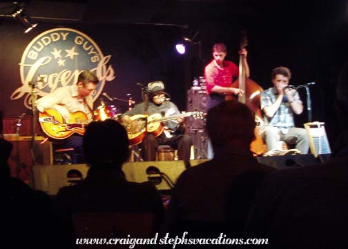 Honeyboy Edwards performs with Devil in a Woodpile