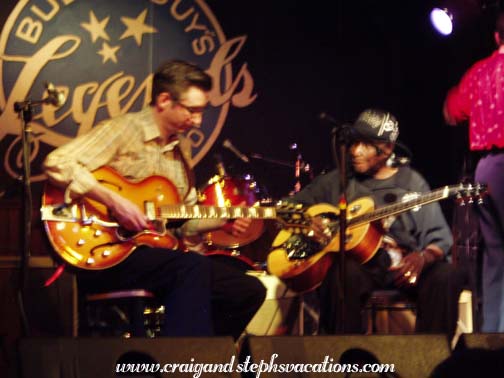 Honeyboy Edwards performs with Devil in a Woodpile