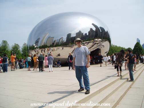 Craig at the Cloud Gate