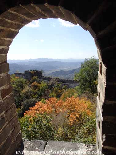 Autumn colors at Mutianyu