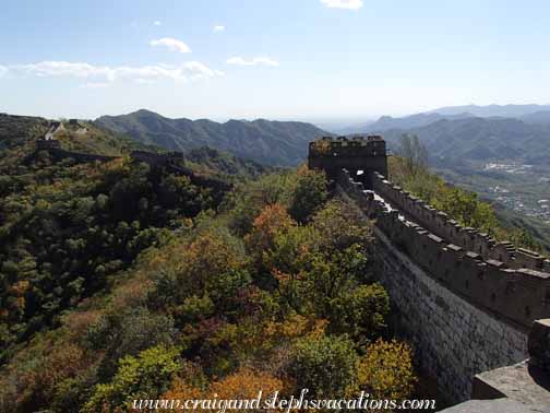 Autumn colors at Mutianyu