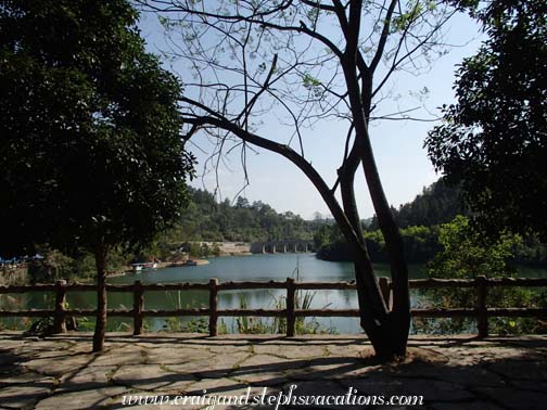 Bridge at Da Qi Kong Scenic Area