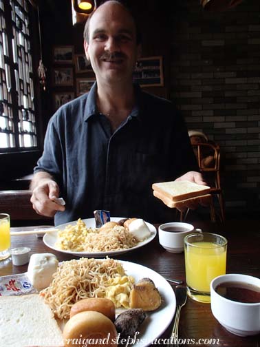 Breakfast at Star Wish Hotel