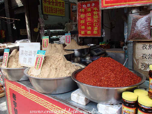 Spices in the Muslim Quarter