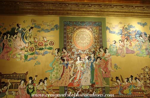 Painting outside of the Tang Dynasty Theater