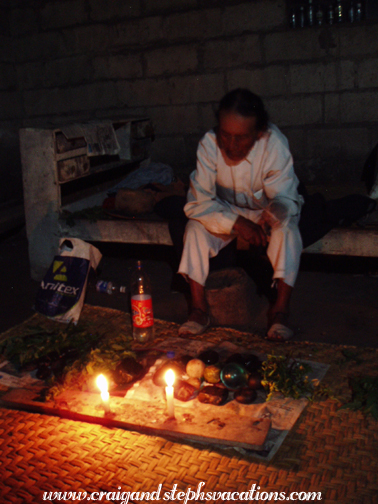 Taita Manuel Flores the yachak (shaman)