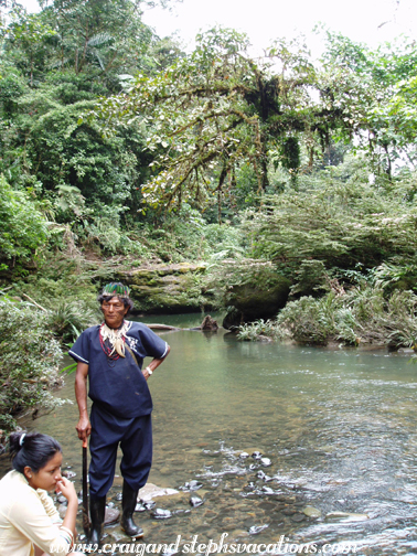 Carlos at the river