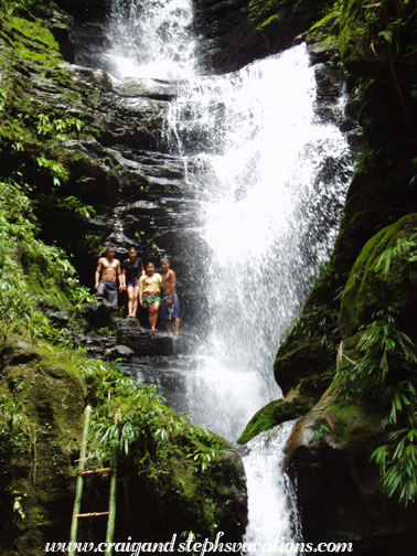 Three-tiered waterfall