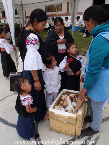 Buying the kids ice cream