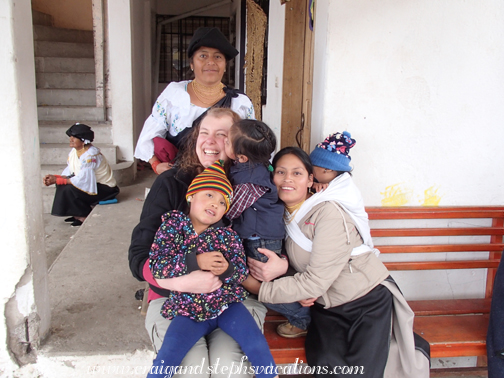 Rosa, Steph, Sisa, Yupanqui, Aida, and Tayanta