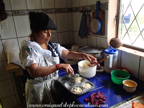 Rosa bakes pan licuado