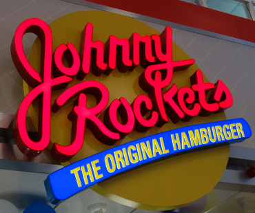 Johnny Rocket's at the airport