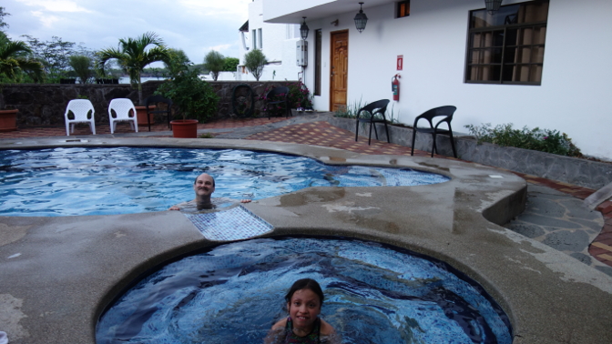 Swimming at Casa Opuntia