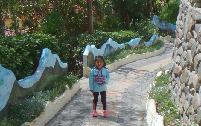 Shina at Santagua hot spring water park, Chachimbiro