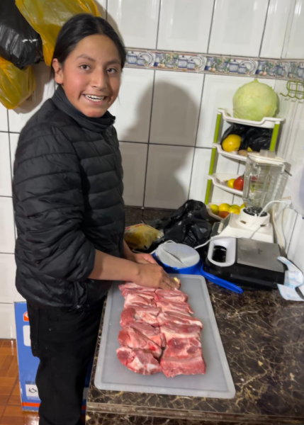 Yupanki cooking ribs