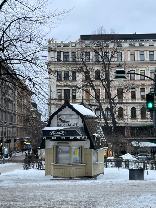 Coffee kiosk