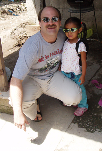 Craig and Aracely get ready for the market