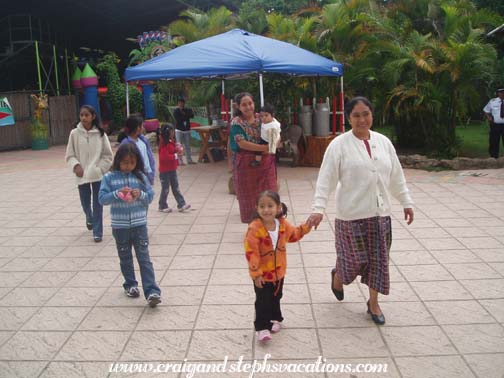 Arrival at the zoo