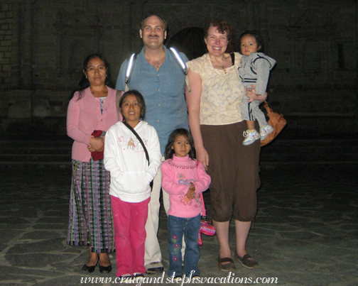 After church: Paulina, Yasmin, Craig, Aracely, Steph, & Eddy