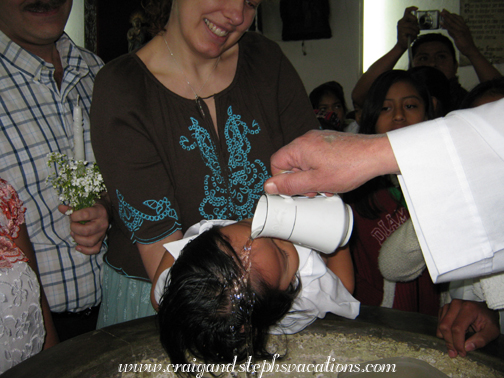 Eddy's baptism