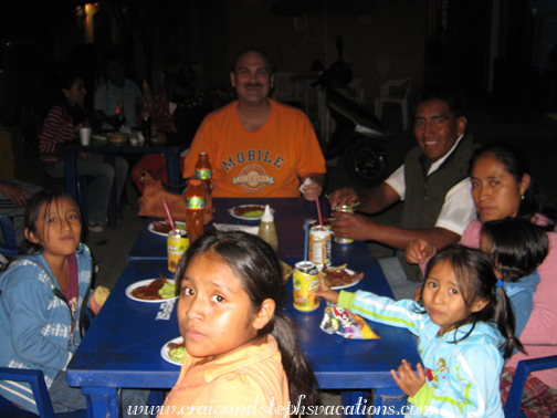 Churrascos al fresco on Calle Santander