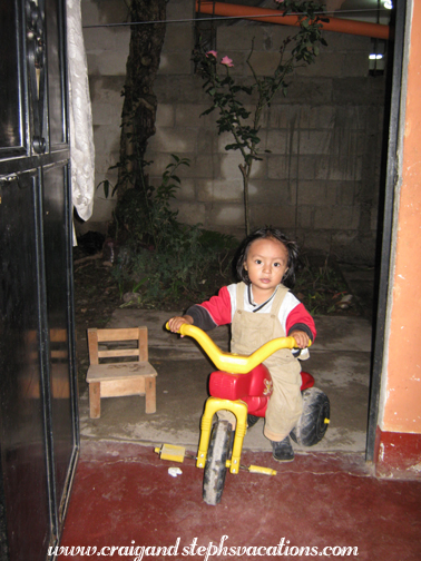 Eddy on his bike