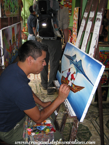 Painter, Asociacion de Artistas Maya Tzutzujil, San Juan