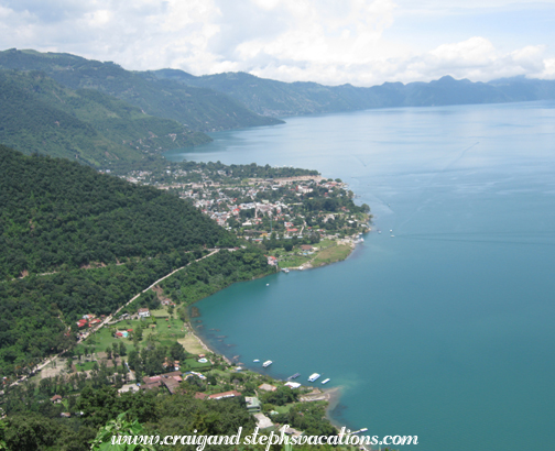 Panajachel viewed from San Jorge