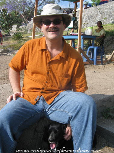 Craig and Terry at the lake